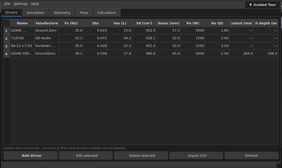 Solvex Audio Interface Screenshot 1